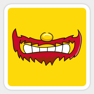 Groundskeeper Mouth Sticker